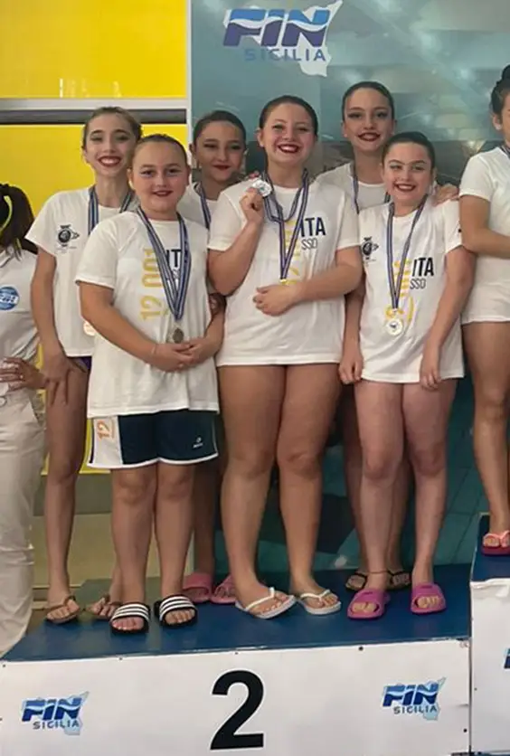 successo della squadra Nuoto Sincronizzato be-fit ai Regionali Catania 