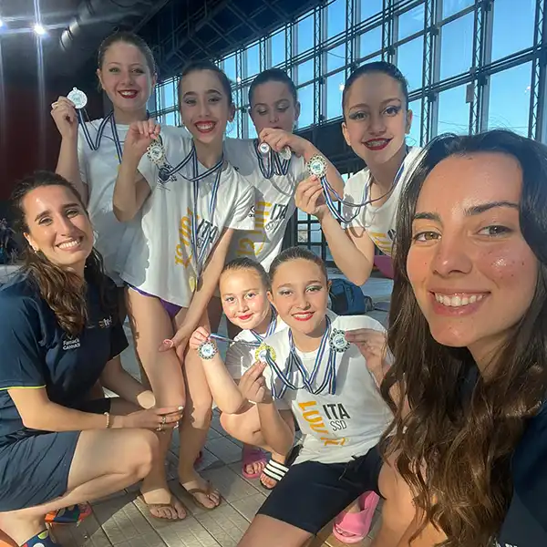 Argento campionati regionali nuoto sincronizzato